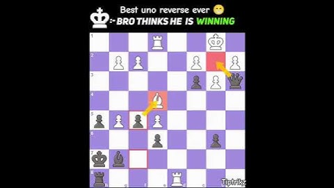 Uno reverse in chess♟️👀 #chess #shorts #unoreverse