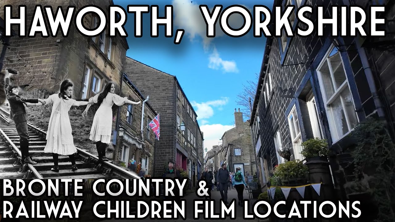 1st visit to Haworth Village, Yorkshire. Bronte Parsonage, Railway Children film locations, Oakworth