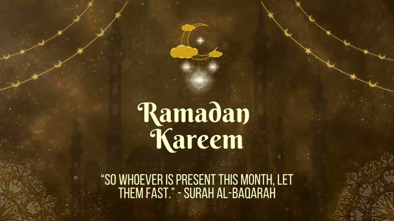 Ramadan Kareem Screensaver | Surah Al-Baqarah Verse | Quranic Reminder