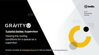 How to view the routing conditions for a queue as a supervisor?