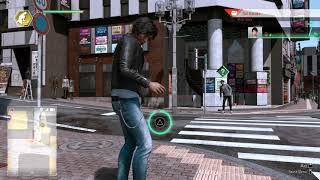 Lost Judgment - Chapter 01 Black Sheep: Tail Kosuke (The Target) Acting Casually Tutorial Gameplay