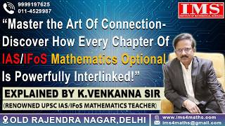How to Prepare Mathematics Optional for UPSC 2027? IMS DELHI #ias #maths #upscmathsoptional