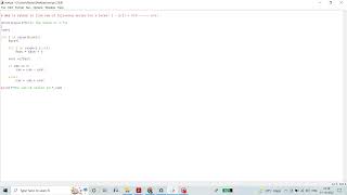 Python program to find the sum of the following series for n terms: 1 – 2/2! + 3/3! - - - - - n/n!