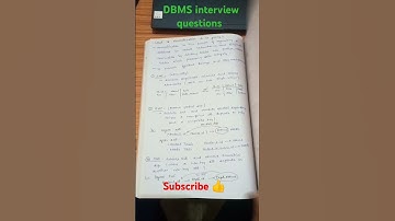 DBMS placement interview questions #interview #programming #coding #ytshorts #viralvideo #shorts