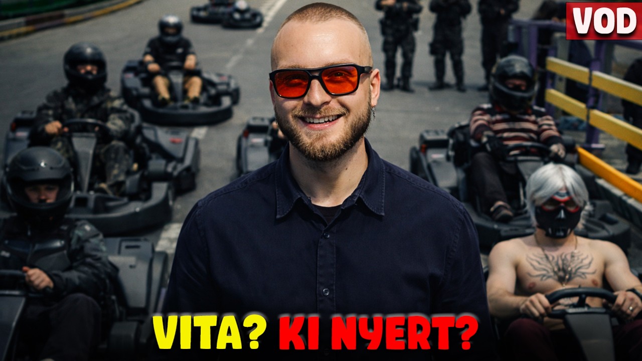 NEM LÁTTUK KI ÉRT ELŐBB CÉLBA... | GOCART EVENT | DROXEN RP