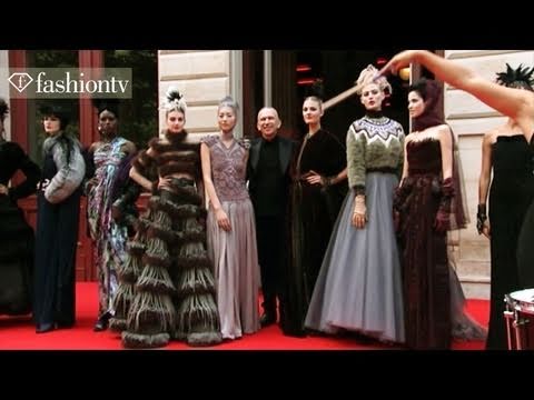 Jean Paul Gaultier - After The Show  - Paris Couture Fashion Week Fall 2011 | FashionTV - FTV.com