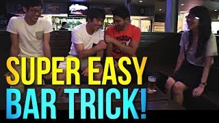 Super Easy Bar Magic Trick Learn This One