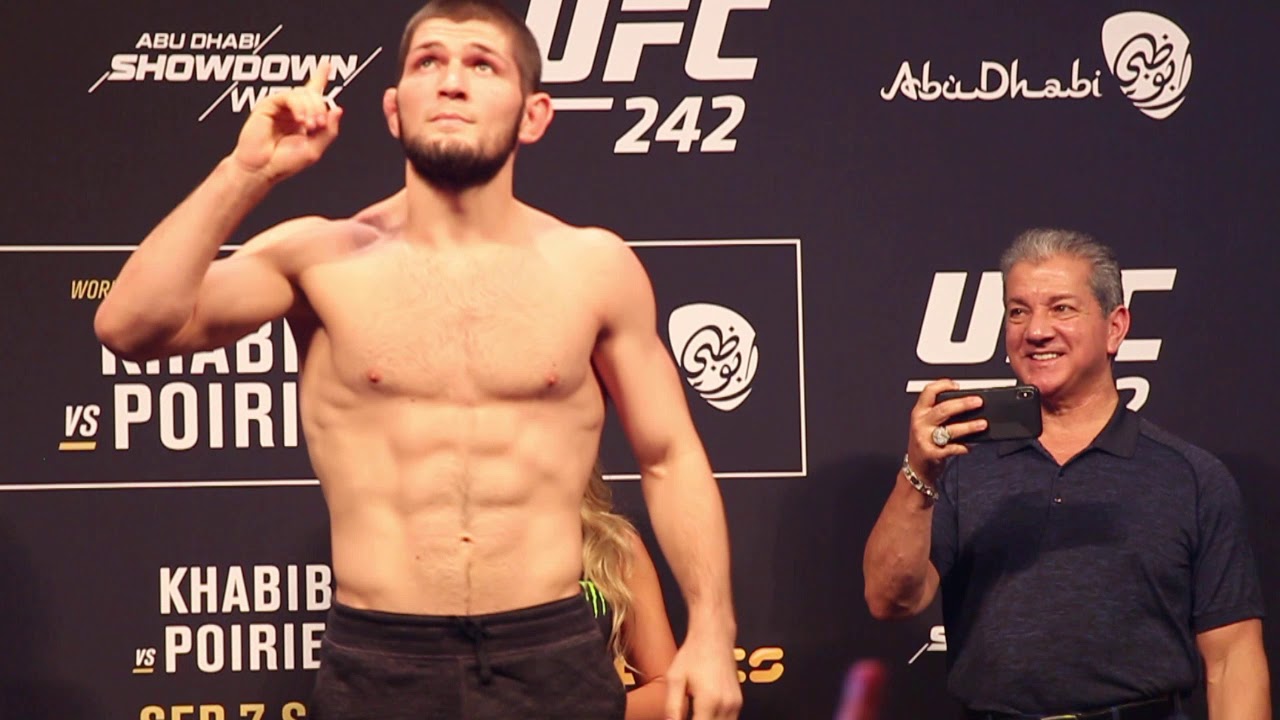 UFC 242 weigh-in: La pesée du main event 'Khabib vs. Poirier'