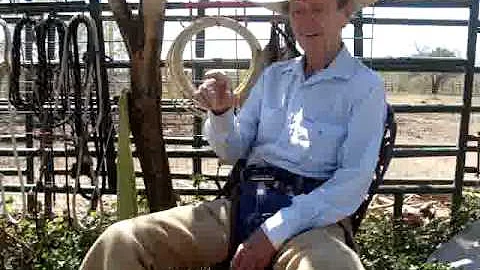 Ray Hunt: Colt Starting, San Antonio, TX aroudn 1982