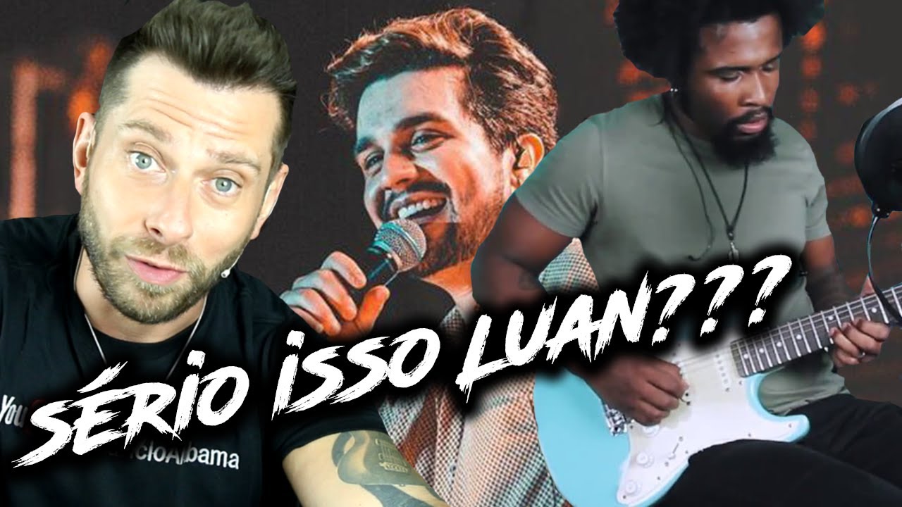 Afff O que o GUITARRISTA do LUAN SANTANA fez na GUITARRA