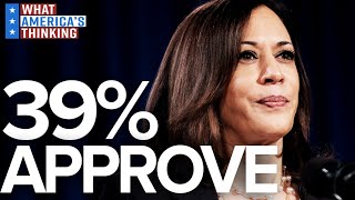 39% Of Voters APPROVE Of Kamala Harris As VP, 45% Disapprove While 16% Say Neither