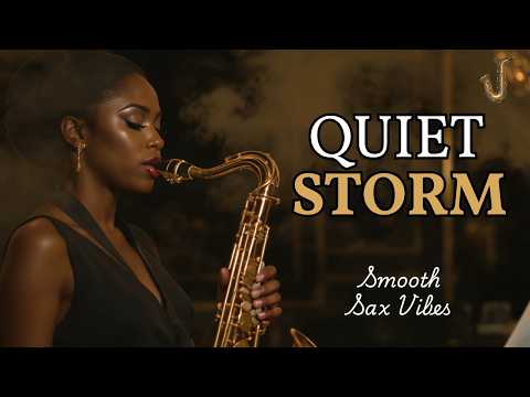 Quiet Storm Jazz 🌧️ Smooth Saxophone for Rainy Night Moods & Reflective Calm