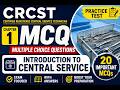 CRCST Chapter 1 MCQ | Introduction to Central Service