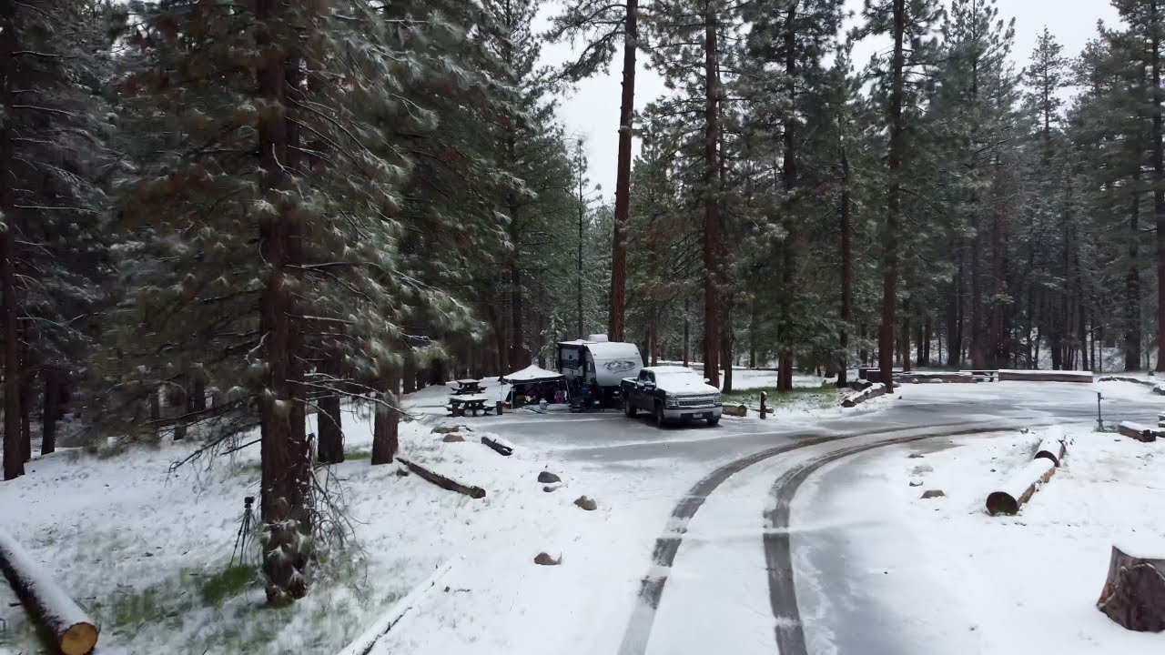 Barton Flats Our First RV Camping Trip YouTube