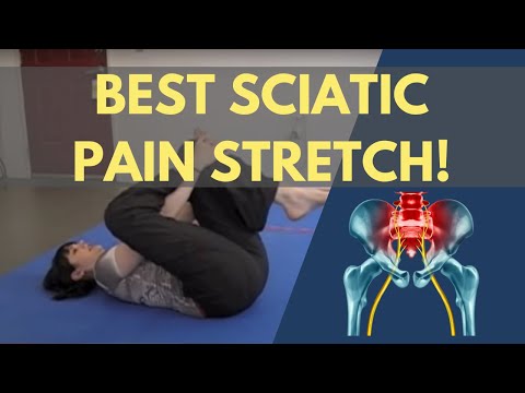 Best Sciatica Stretch For Fast Sciatic Nerve Pain Relief - YouTube