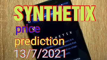 SYNTHETIX price prediction 13/7/2021