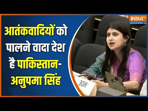 India on Pakistan in UN: आतंकवादियों को पालने वादा देश है पाकिस्तान- अनुपमा सिंह | Anupama Singh