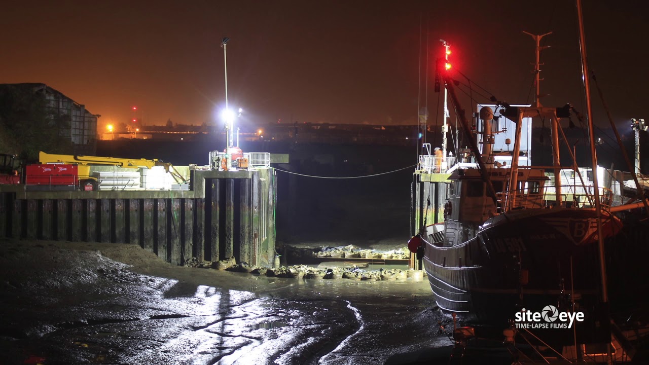 Queensborough Tidal Barrier Installation YouTube