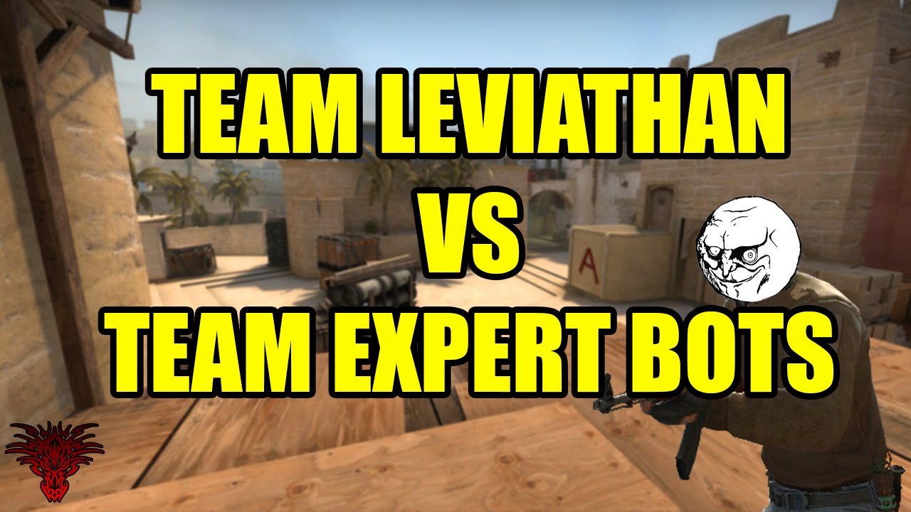 TRIGGER BOT OR WALLS!?!? - CSGO Team Leviathan VS Expert Bots - YouTube