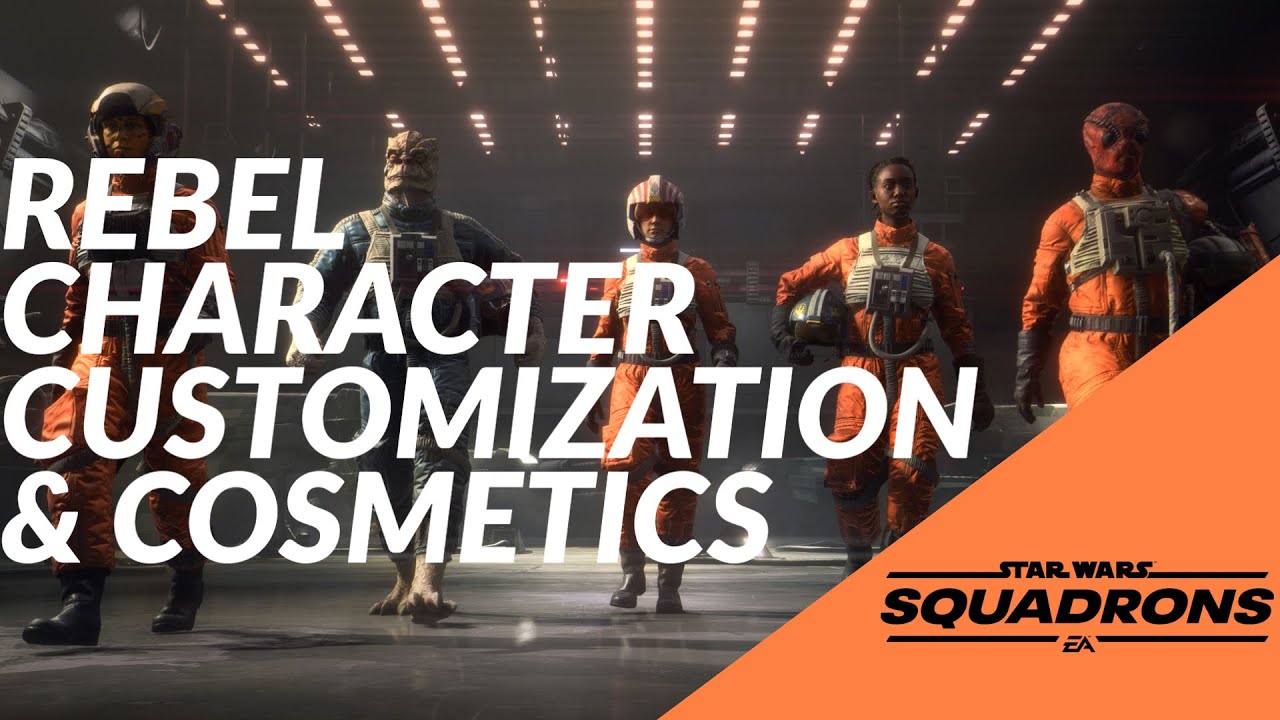 REBELS CHARACTER CUSTOMIZATION & COSMETICS | STAR WARS SQUADRONS - YouTube