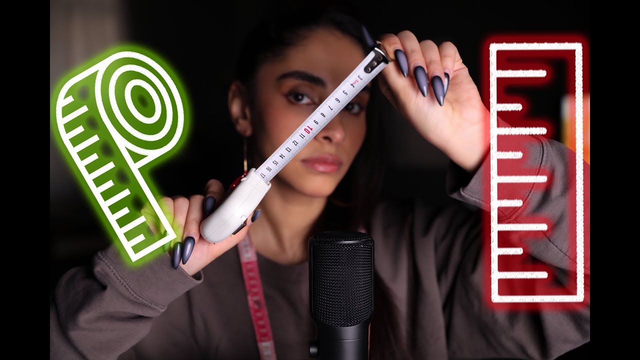 ای اس ام آر فارسی | آروم بشین تا اندازه هات رو بگیرم💤