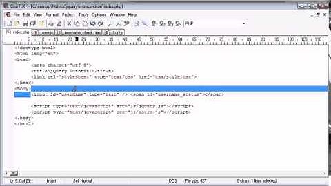 jQuery Tutorial   168   Check if a Username is Available