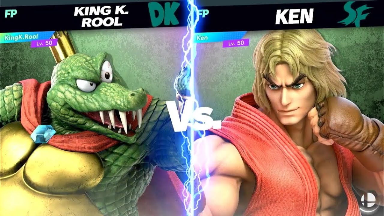 Super Smash Bros Ultimate Amiibo Fights K Rool vs the World #74 vs Ken ...