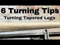 How to turn midcentury modern table legs