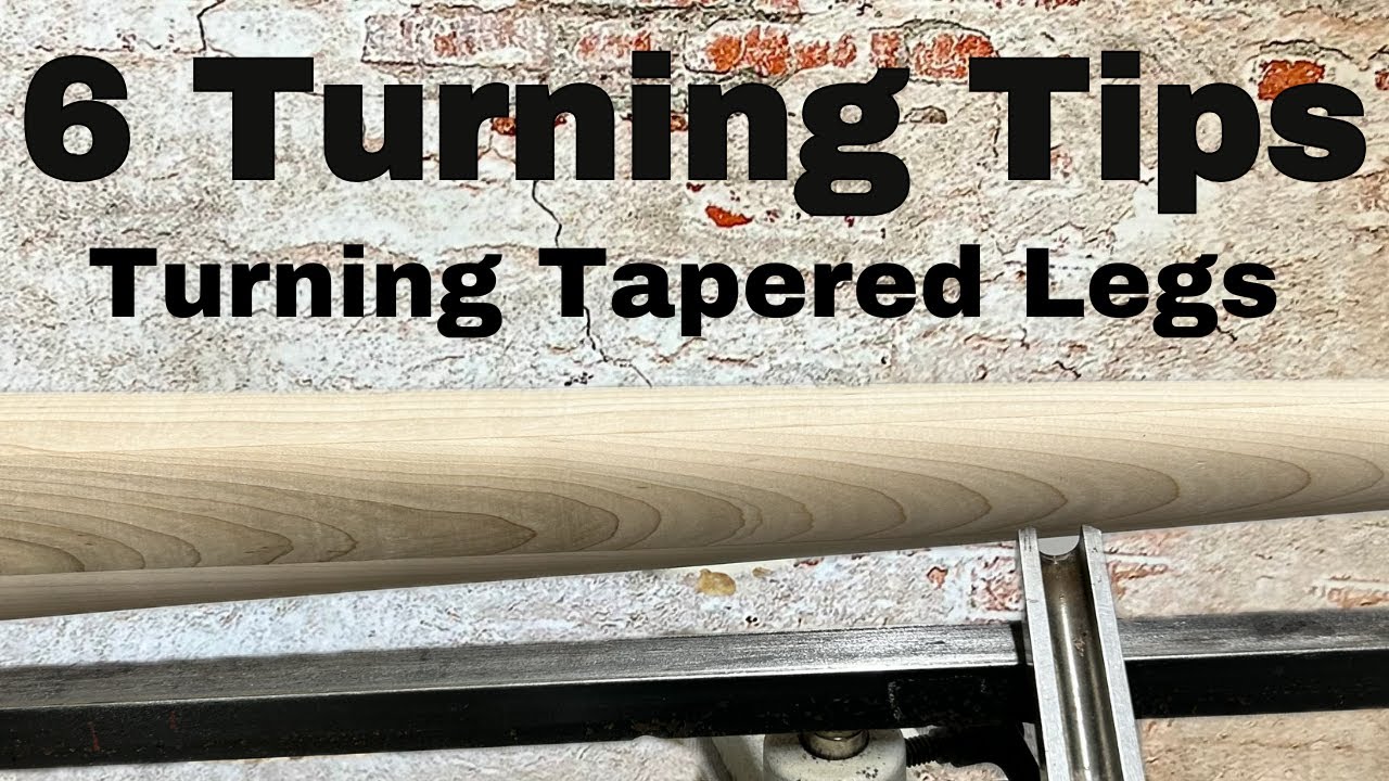 Как выточить ножки для стола в стиле Mid-Century Modern