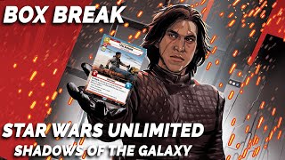 Booster Box Unboxing! What Will We Pull? Shadows of the Galaxy Star Wars Unlimited @GameBrigade