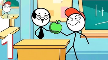 Stickman Draw Story | Walkthrough Part 1 - (Android iOS Gameplay)