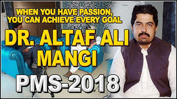 ARP TALKBACK INTERVIEW SERIES | CSS /PMS Inspiration Dr. ALTAF ALI MANGI  PMS-2018| (  TEASER )