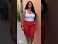 Zac &amp; Rachel Red Cropped Pants Womens 24W Pull On Stretch Capri Plus Size Career