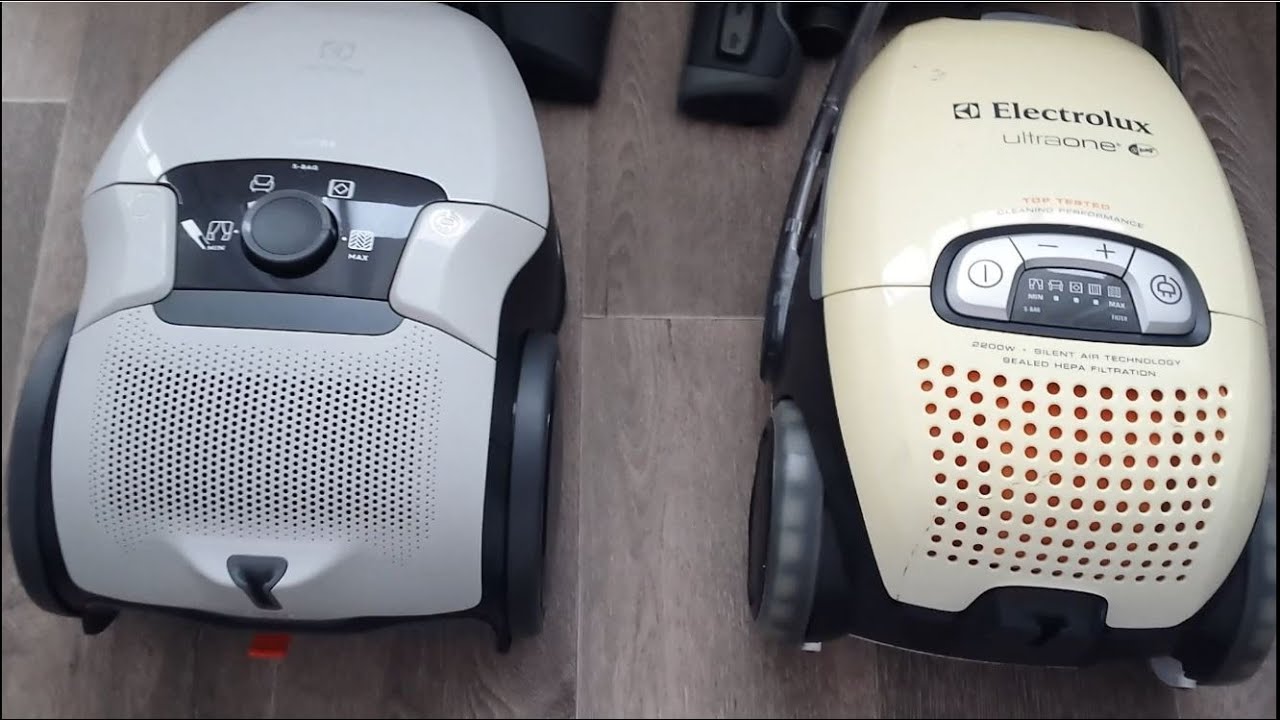 Electrolux Pure D9 vs UltraOne Z8810 comparison of design, srovnání konstrukce [ENG SUB]