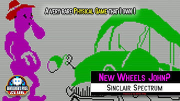 New Wheels John? – RARE 1985 Sinclair Spectrum Game | Gameplay & Commentary on MiSTer FPGA