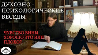 Чувство вины. Хорошо это или плохо? Иеродиакон Кронид.