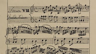 VIVALDI Violin Sonata RV 6 in C minor Manchester manuscript