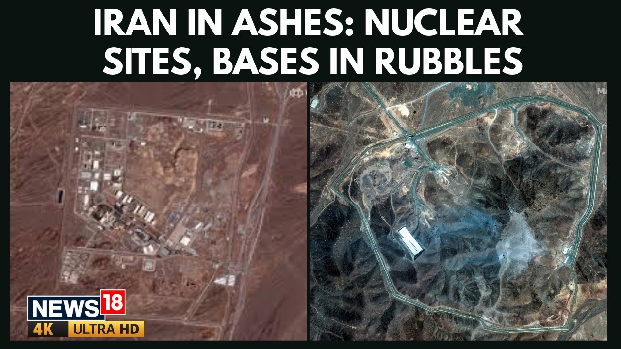 BREAKING: Iran’s Missile Bases and Nuclear Sites in Ashes — Satellite Views | Israel War | 4K
