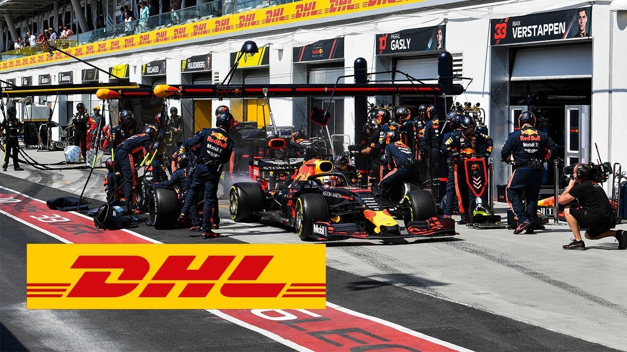 DHL Fastest Pit Stop Award New F1 Pit Stop World Record (Red Bull