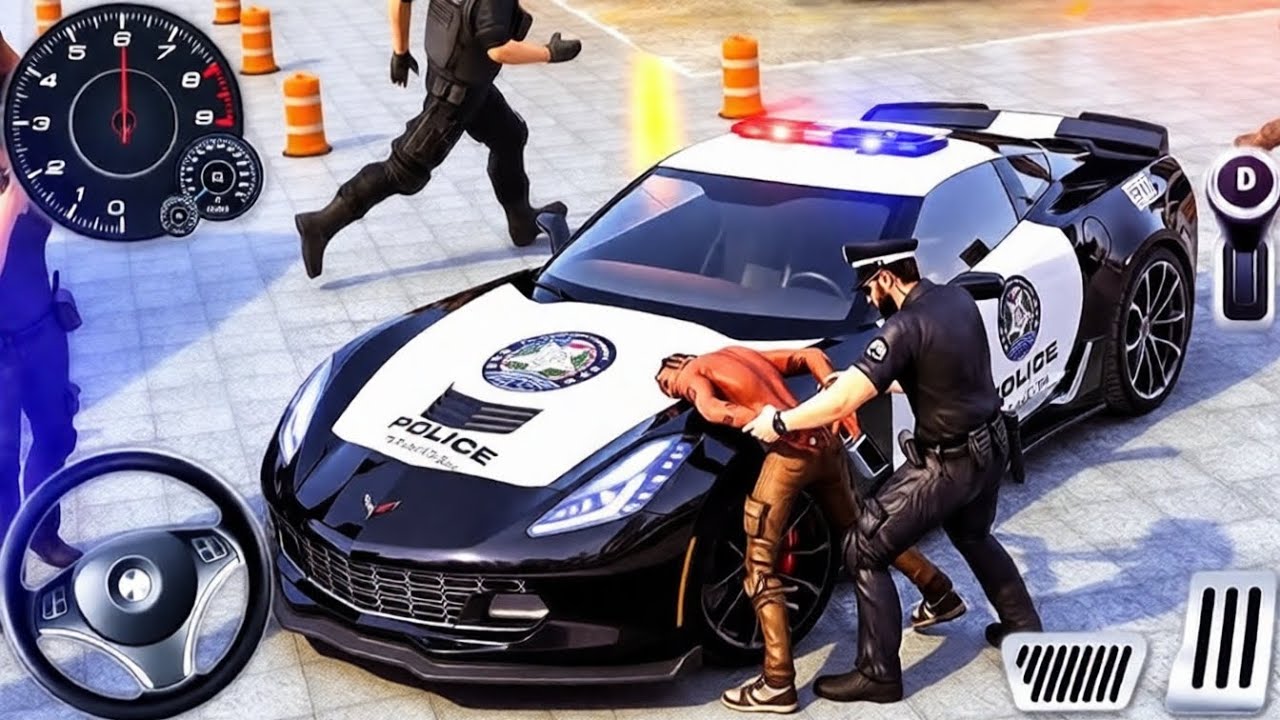 Police Car Driving Chase Simulator 3D - Real Multi-Storey Cars Driver - Android GamePlay