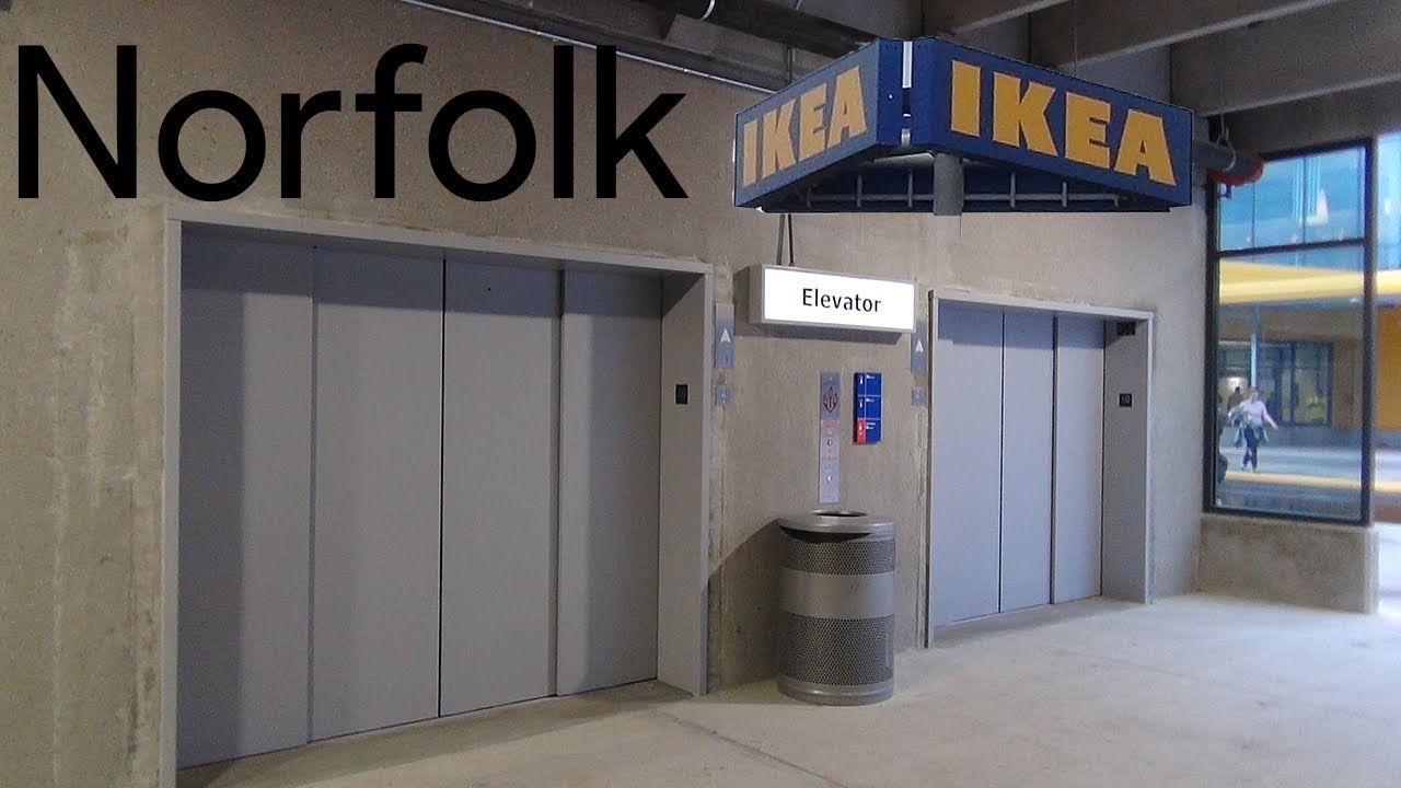 Brand New Schindler Elevators at the New Norfolk, VA IKEA