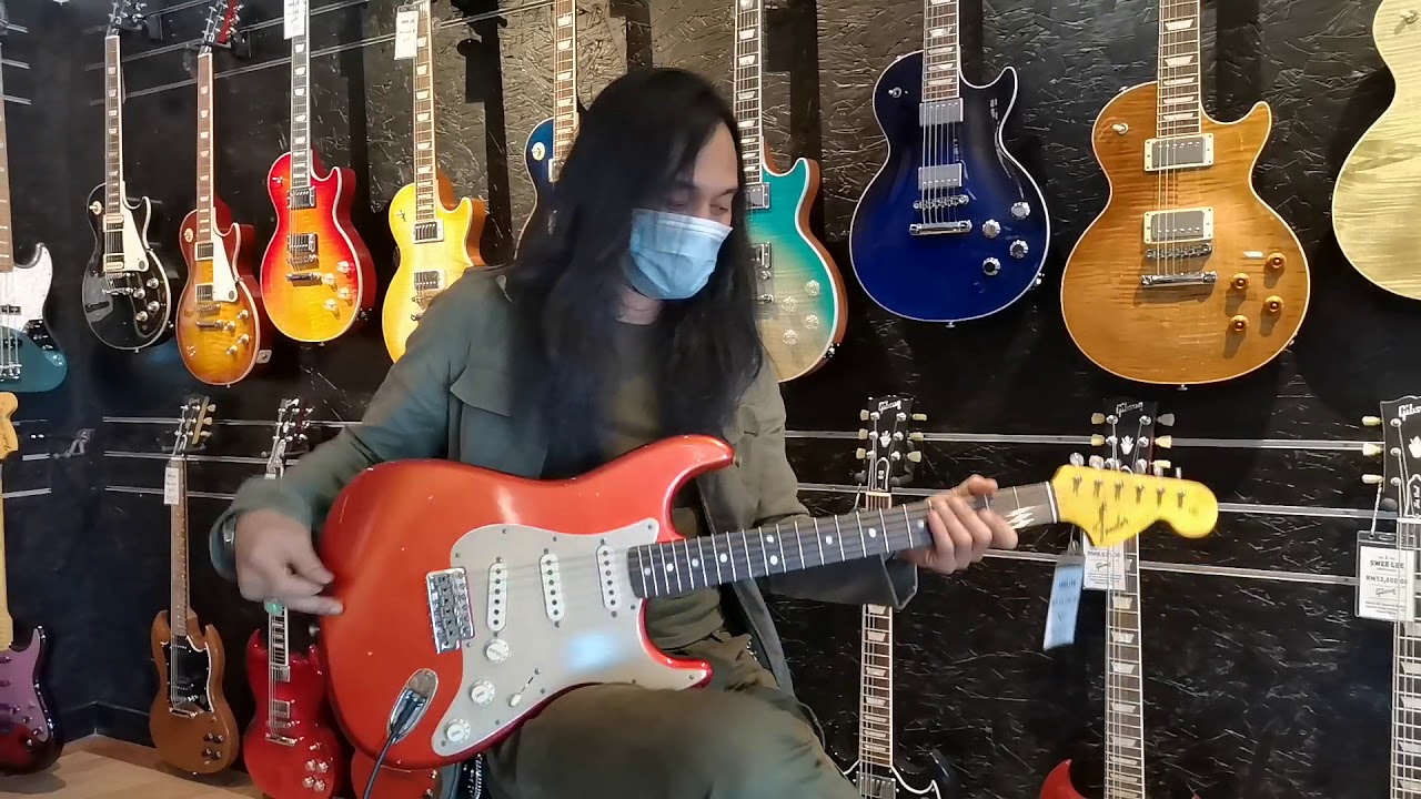 Fender Custom Shop 2019 Limited Big Head Strat Journeyman Relic Aged Candy Apple Red😍😍