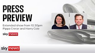 The Press Preview - a first look at Tuesday's headlines