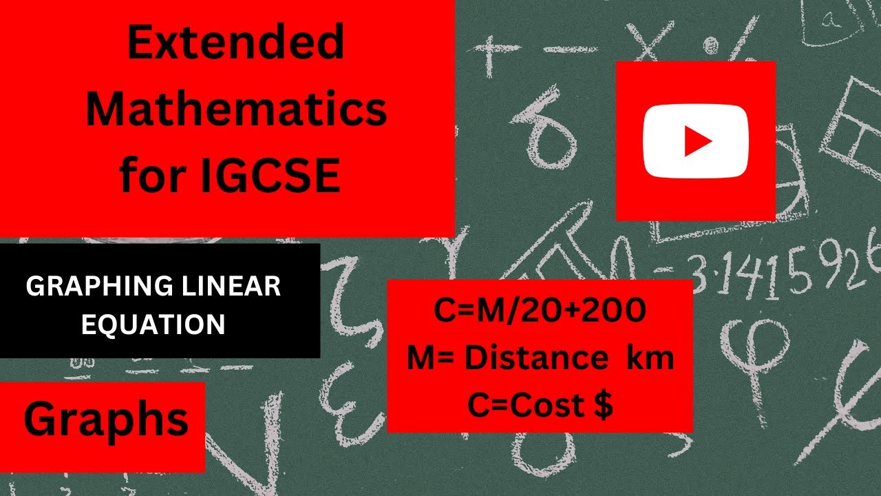 Graphing Linear Equation using x and y intercept - YouTube