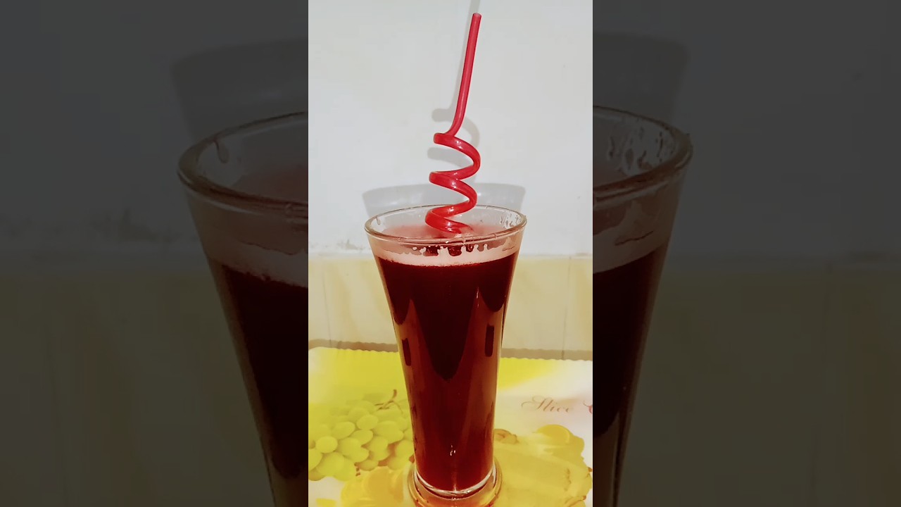 বিট রুট জুসের রেসিপি|Healthy juice|Immunity booster|🤤🍷|#shorts #recipe #juice@sanjidas__cooking