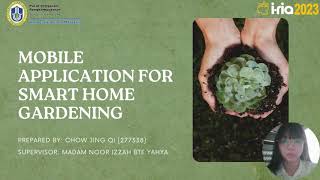 IRIA2023(H-13320)- Mobile Application for Smart Home Gardening screenshot 2