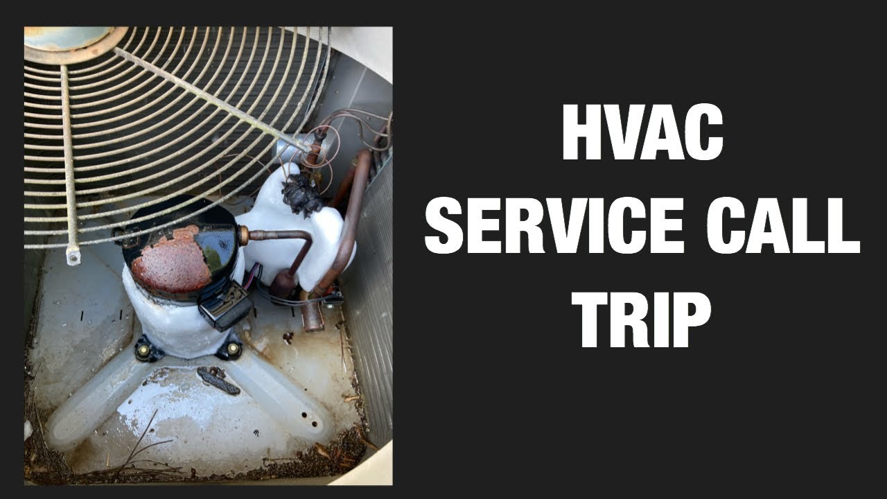 HVAC Service Call Trip - YouTube