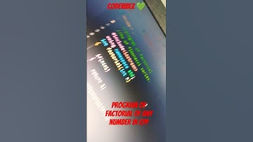 FACTORIAL OF ANY NUMBER CPP PROGRAM #shorts #short #king #cpp #btech #dsa #shortsvideo