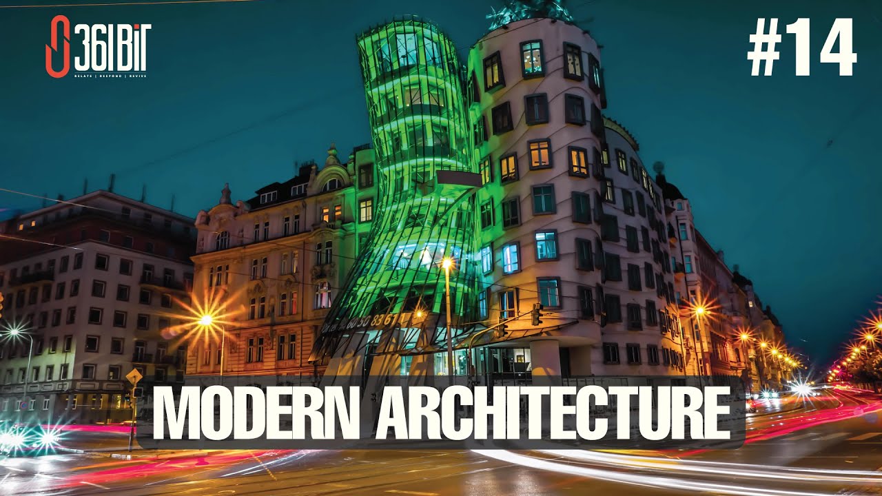 #14 MODERN ARCHITECTURE | TIMELINE | 361BIT | #SHORTS
