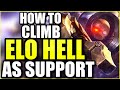 This is how you actually climb as support  coaching